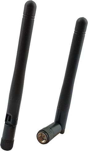 Computer Networking SMA Antenna (2-Pack), 2dBi Dual Band WiFi 2.4GHz 5GHz BT Wireless Signal (SMA-Male (Pin)) in Saudi Arabia