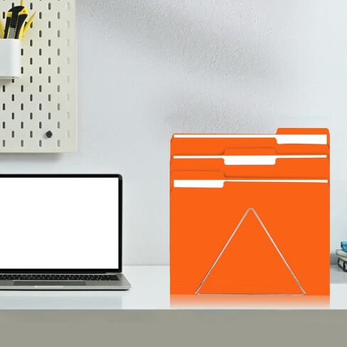 File Folder, RAZCC 150 Pack 1/3 Cut Tab File Folders Letter Size, Black Folders for Dcouments, Folders with Tab Great for Organizing and Easy File Storage in Saudi Arabia