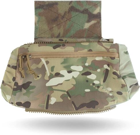 2 in 1 Handwarmer & Tactical Drop Pouch/Waist Bag. Plate Carrier Vest Chest Rig Hook Loop Dangler or 26-52 in Buckle Strap EDC Fanny Pack, Muff for Winter Outdoor/Camping/Hunting/Football/Fishing in Kuwait