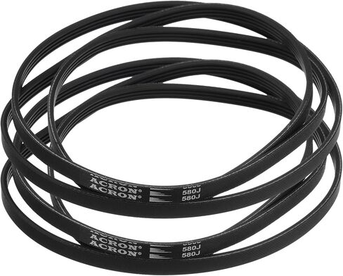 uxcell 2pcs 160J4 Poly V Belt, 4 Ribs PJ V-Ribbed Belt 16" L x 0.37" W x 0.14" T, EPDM Poly V Belt, Multi Wedge Micro V Serpentine Belt in Saudi Arabia