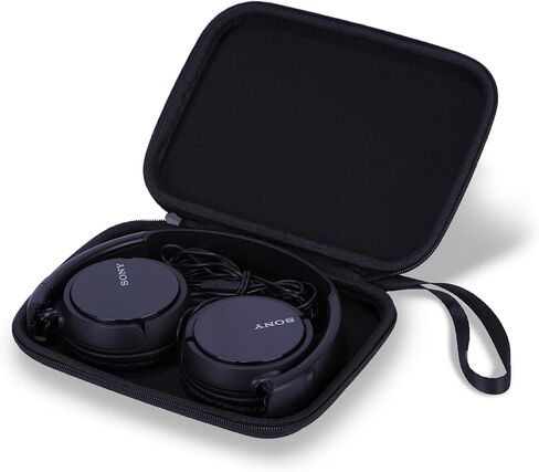 Ginsco Headphone Case Compatible with Sony MDR-ZX110 MDR-ZX110AP MDR-ZX310AP, Compact Ultra-Thin Carrying Case Exclusive Hard Shell Headphone Case for Travel Daily Use in Kuwait
