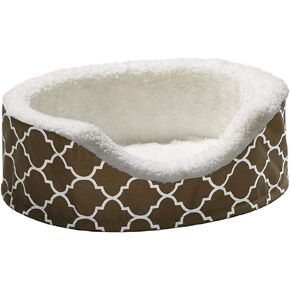 MidWest Homes for Pets Orthoperdic Egg-Crate Nesting Pet Bed w/ Teflon Fabric Protector, Small Gray