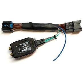 Add an Amp Sub Bass Amplifier Adapter Interface to Factory Car Stereo Made for Some Chevrolet GMC GM Vehicles - 2007-2013 Silverado, Sierra (2012-2013 No NAV) +More -No Bose
