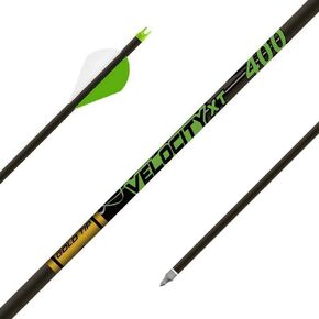 Gold Tip Velocity XT 340 Hunting Arrows - Shafts with No Components - 12 Pack