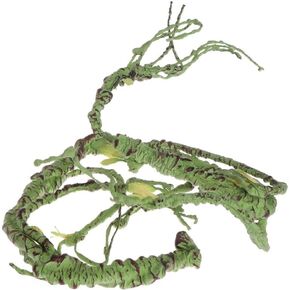 PIVBY Flexible Bend-A-Branch Jungle Vines Pet Habitat Decor Reptile Plants Terrarium for Lizard,Frogs, Snakes and More Reptiles Climbing (Fat:0.7943.31 Inch)