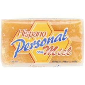 Hispano Personal con Miel 4.4 oz [Honey Soap] Pack of 12 Bars