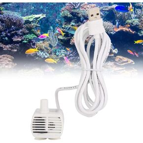 USB Mini Pump Submersible Ultra Quiet Fountain for Aquarium, Fish, Pond, Pet Water Dispenser, Hydroponics