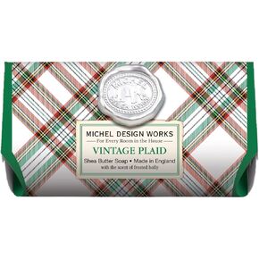Michel Design Works Large Bath Soap Bar, Blush Peony