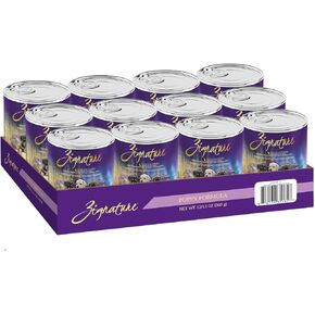 Zignature Puppy Formula Wet Dog Food 13oz can, Case of 12