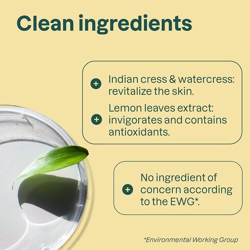 ATTITUDE Foaming Micellar Water, Plant and Mineral-Based Ingredients, Vegan and Cruelty-free Facial Cleanser, White Tea Leaves, 5 Fl Oz in Saudi Arabia