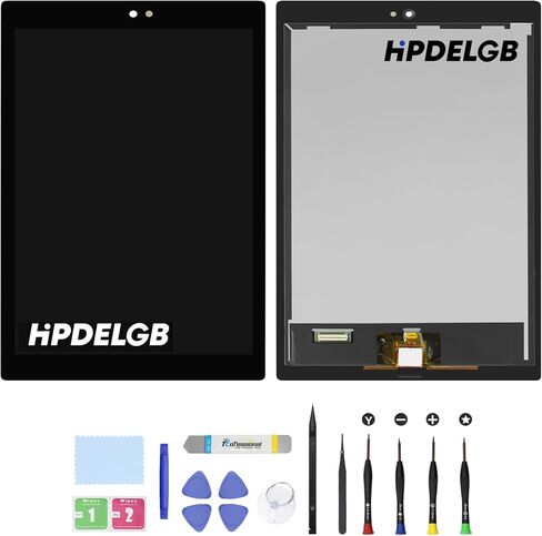 بديل لجهاز Amazon Kindle Fire HD 10 9th 2019 M2V3R5 شاشة LCD تعمل باللمس مجموعة رقمية (أسود) in Saudi Arabia