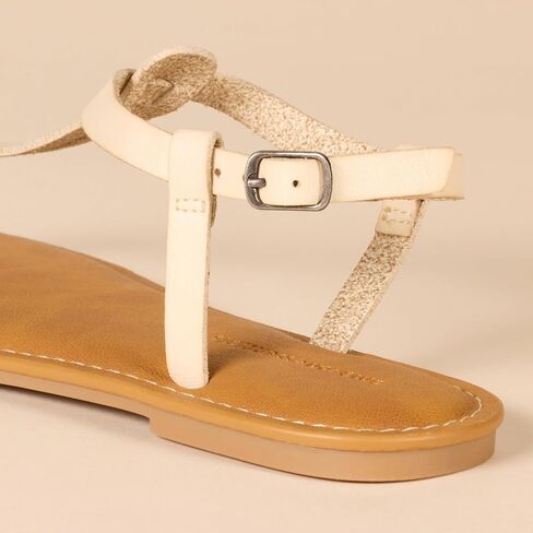 Amazon Essentials Women's Casual Thong Sandal with Adjustable Ankle Strap in Kuwait