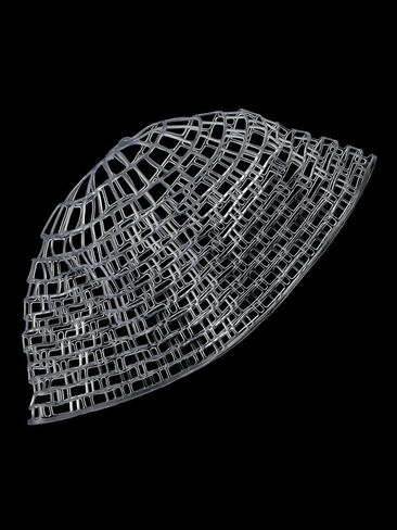 شبكة هبوط لصيد الأسماك من PXRJE، شبكة مطاطية ناعمة لصيد الأسماك وإطلاقها، حقيبة بديلة من المطاط الشفاف قابلة للطي (الحجم: L) in Kuwait