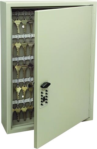 Kidde 001795 Combination TouchPoint Entry Key Locker, Clay, 30 & Avery Metal Rim Key Tags, 1.25" Diameter Tag, Metal Split Ring, White, 50 Tags (11025) in Saudi Arabia