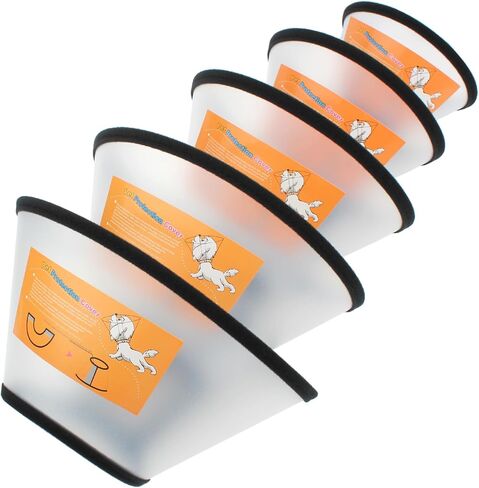 Alfie Pet - Celina 5-Piece Set Adjustable Protective Collars for Pet Cat & Dog in Kuwait