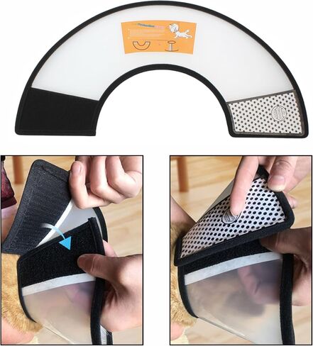 Alfie Pet - Celina 5-Piece Set Adjustable Protective Collars for Pet Cat & Dog in Kuwait