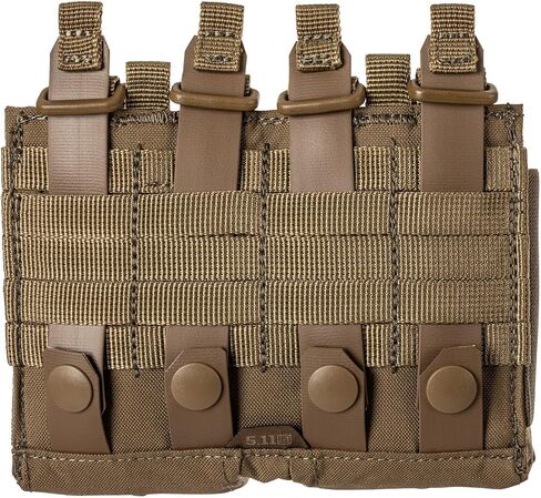5.11 Tactical Flex Double AR Mag Pouch 2.0 - Versatile Flex-HT Mounting Holster, Concealed Retention, Waterproof Straps, 1 SZ, Style 56754ABR in Saudi Arabia