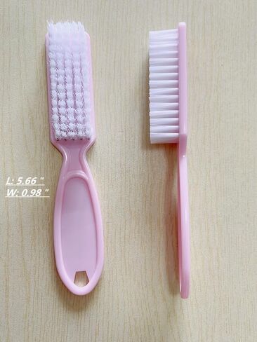 SQULIGT 6Pcs Nail Brush for Cleaning Fingernails, Handle Grip Cleaning Brush for Nail and Toenail, Nail Dust Brush Manicure Pedicure Tools Scrubbing Brush Women Men Home Salon(Purple) in Saudi Arabia