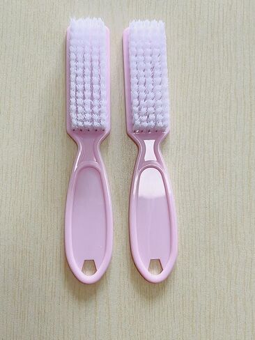 SQULIGT 6Pcs Nail Brush for Cleaning Fingernails, Handle Grip Cleaning Brush for Nail and Toenail, Nail Dust Brush Manicure Pedicure Tools Scrubbing Brush Women Men Home Salon(Purple) in Saudi Arabia