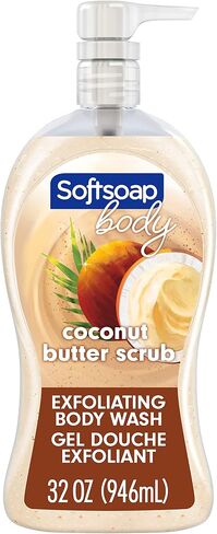 Softsoap Body Wash Pump, Buttery Shea & Almond Oil, Moisturizing Body Wash, 32 Ounce, 3 Pack in Saudi Arabia