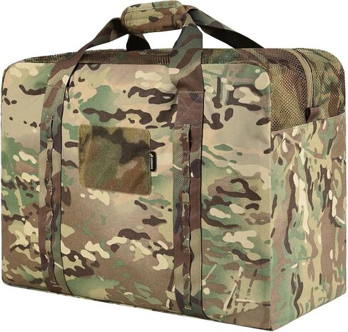 Military Duffle Bag, 52L Heavy Duty Extra Large Army Duffle Bag, Tactical Duffle Bag for Shooting Camping Hiking Traveling Stealth Survival & More (CP Camo) in Saudi Arabia