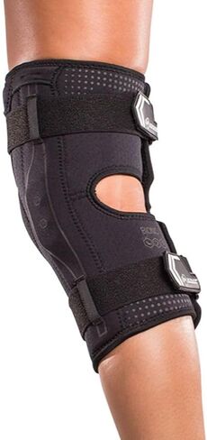 DonJoy Performance Bionic Knee Brace – Hinged, Adjustable Patella Support, Lateral / Medial Ligament (ACL, MCL, LCL), Meniscus, Knee Sprains for Soccer, Basketball, Skiing, Hockey, Running, Water Sports in Saudi Arabia