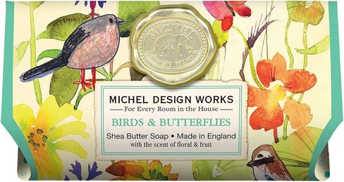 Michel Design Works Large Bath Soap Bar, Blush Peony in Saudi Arabia