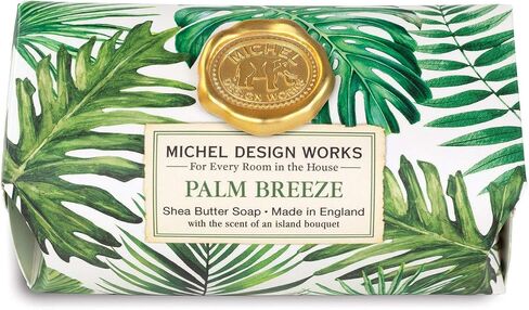 Michel Design Works Large Bath Soap Bar, Blush Peony in Saudi Arabia