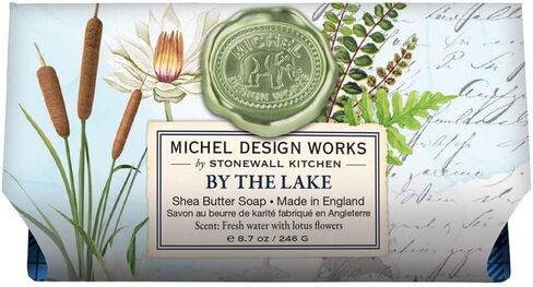 Michel Design Works Large Bath Soap Bar, Blush Peony in Saudi Arabia