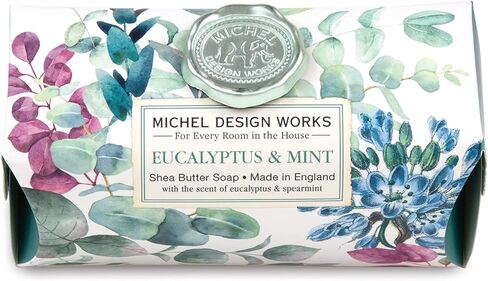 Michel Design Works Large Bath Soap Bar, Blush Peony in Saudi Arabia