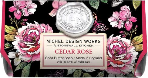 Michel Design Works Large Bath Soap Bar, Blush Peony in Saudi Arabia