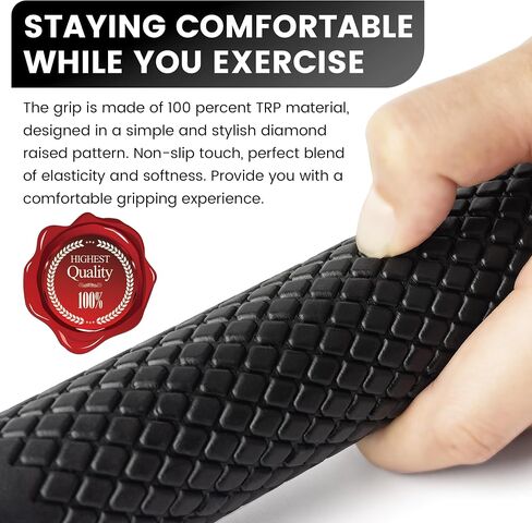 Ultra Heavy Duty Exercise Handles, Cable Handles Gym Equipment Attachment, Double D-Ring Grips, Encrypted Webbing, Blue Edge Design Non-Slip Comfort Grips in Saudi Arabia