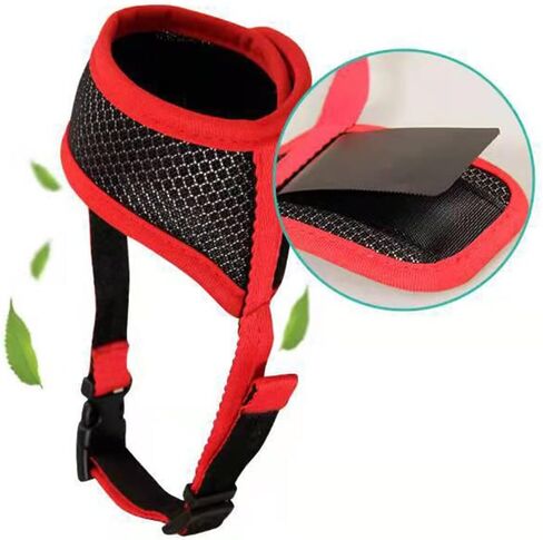 كمامة للكلاب مضادة للعض والمضغ، كمامة ناعمة مضادة للعض والنباح ومضغ، غطاء فم للحيوانات الأليفة للكلاب المتوسطة والكبيرة L in Kuwait