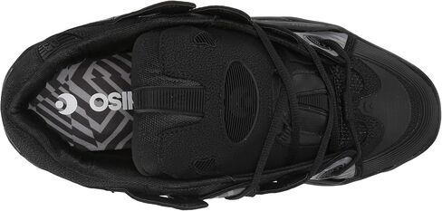 Osiris Men's D3 2001 Skate Shoe, Grey/Black/Grey, 9.5 in Saudi Arabia