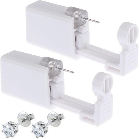 Nose Piercing Gun - Prgislew 6 Pack Self Nose Piercing Kit Unit Safety Disposable Nose Piercing Gun with Nose Stud Piercing Kit Tool for Cartilage Piercing Gun Piercing Jewelry in Saudi Arabia
