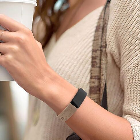 6 قطع من الأربطة المنقوشة بالزهور المتوافقة مع سوار Fitbit Inspire 2 للنساء والرجال، حزام بديل من السيليكون الناعم المسامي لتتبع اللياقة البدنية Fitbit Inspire 2 / Inspire HR/Inspire/Ace 2 in Saudi Arabia