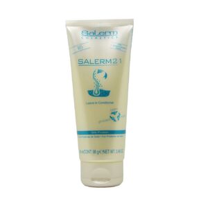 Salerm Cosmetics 21 LEAVE-IN Conditioner, B5 Provitamin Lipsomes & Silk Protein (6.9 oz - tube size)