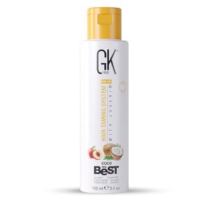 GK HAIR Global Keratin The Best (10.1 Fl Oz/300ml) Smoothing Keratin Hair Treatment - Professional Brazilian Complex Blowout Straightening For Silky Smooth & Frizz Free Hair