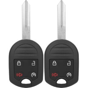 Key Fob Replacement for 2011-2014 Ford F150/ 11-16 F250 F350/ 09-17 Expedition/ 13-15 Explorer/ 07-15 Lincoln MKX/ 14-17 Navigator Car Keyless Entry Remote Start Control,CWTWB1U793, 4 Btn, 2Pcs