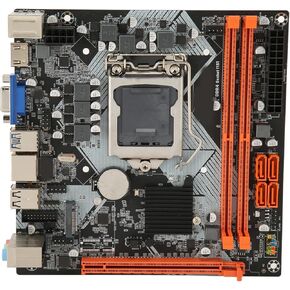 ITX H110 Motherboard, LGA1151 DDR4 Support 32GB, SATA3.0 Interface, M.2 Transfer with Full Solid Capacitors, Multi Interface