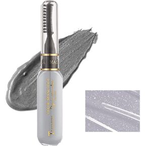 ماسكارا الشعر الأرجوانية من MIESCHER ماسكارا الشعر المؤقتة القابلة للغسل بلون الشعر بالطباشير على الفور صبغ لون الشعر الاحترافي عصا صبغ الشعر كريم صبغ ملون مؤقت 48 ساعة لا يبهت لحفلات الفتيات والأطفال (05#Purple)