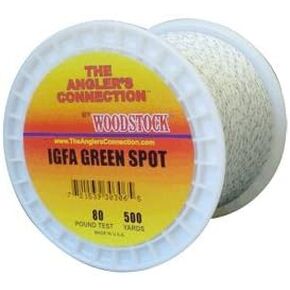 IGFA Braided Dacron Green Spot 50#-500 Yards