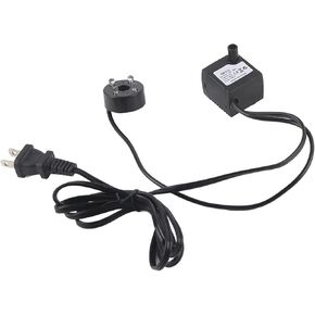 2W Ultra Quiet Submersible with LED Light Fish Pond Aquarium Fountain, Multifunctional Accessory For Home Use (US standard 110V)