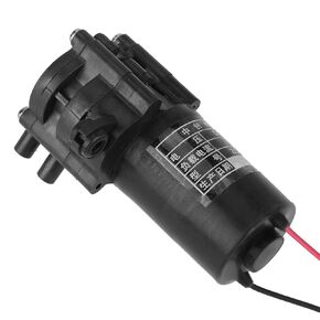 DC12V, 1.6L/min ZC-A210 Gear Low Noise Self Priming Electric Gear Pump for Toilet, Garden, Aquarium
