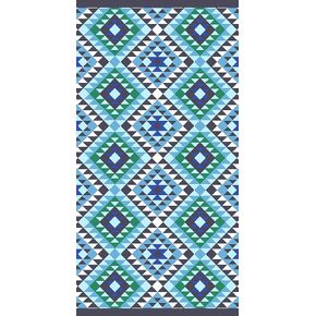 Hurley Beach Towel for Bath, Pool, & Outdoor - 32 x 64 in Soft Fluffy Jacquard Pool Towels, Beach Towels Oversized Shower Cloth, 100% Cotton Quick Absorbent – Mix Navy Blue/Dark Blue