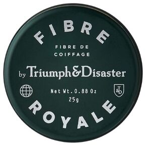 TRIUMPH & DISASTER | Fibre Royale Hair Styling Wax | Strong Hold Pomade for Thick Hair - Natural Finish for Men & Women, 3.35 oz