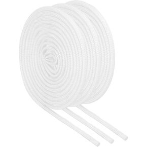 MECCANIXITY 3Pcs Wire Insulation Braid Fire Sleeve,3.28Ft-6mm ID White, High Temp Silicone Coated Fiberglass Sleeving for Automotive Hose Lines Electrical Wiring