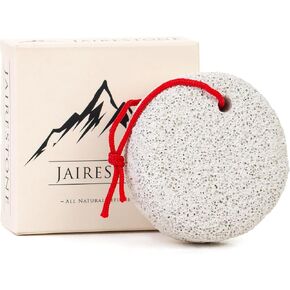 Jairestone Pumice Stone for Feet - Natural Earth Lava Pumice Stone for Foot Callus - Foot Scrubbers for Use in Shower - Pack of 2