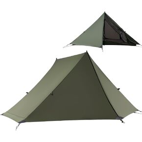 TENPLAY Backpacking Tent,Lightweight Camping Tent 2 Person,Ultralight Hiking Tent,Nylon,Waterproof,Windproof,Easy Setup,4 Season Trekking Tent for Mountaineering Camping Hiking Climbing