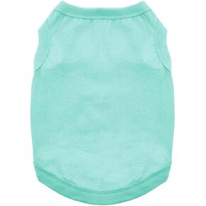 DOGGIE DESIGN Cotton Dog Tank (Flame Scarlet Red, XS)